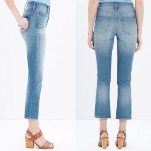 Madewell Kick Out Crop Jeans C5754 Style RETAILS $128+ SIZE 24